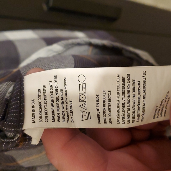Prana Los Feliz Flannel - Slim XL - Picture 3 of 5